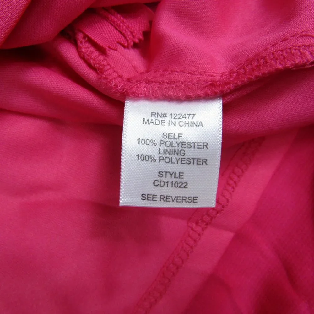 NSR NEW NWT Womens Medium Pink Lily Smocked Front Midi Dress - Picture 3 of 7